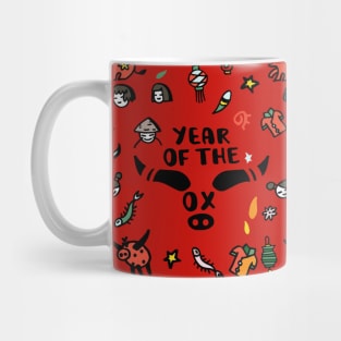 Chinese New Year Doodle | Year of the Ox Mug